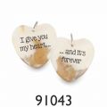 MARBLE LUCKY HEART 91043