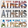ΜΑΓΝΗΤΑΚΙΑ ΞΥΛΙΝΑ 3D ATHENS