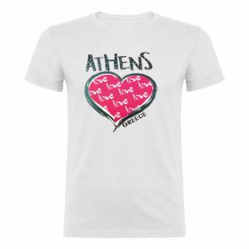 ΛΕΥΚΟ ΜΠΛΟΥΖΑΚΙ ΜΕ ΧΡΩΜΑΤΙΣΤΗ ΕΚΤΥΠΩΣΗ Δ1326